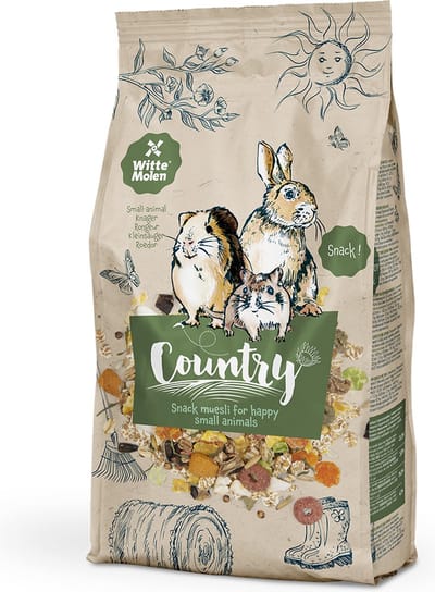 Witte Molen - Knaagdierenvoer - Knaagdier - Country Snack Muesli 0,8kg - 1st