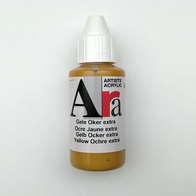 Acrylverf Ara 100ml - Gele Oker extra - A319