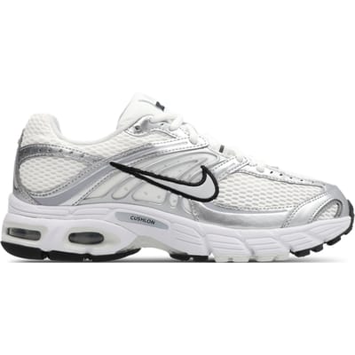 Nike Air Max Moto 2K Wit Metallic Zilver Dames Sneakers Zwart Photon-Dust HQ2056-103 37.5