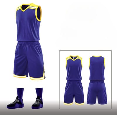Collection d'uniformes de basketball pour enfants et adultes Maillot de basketball pour garçons Équipe d'entraînement 6XL