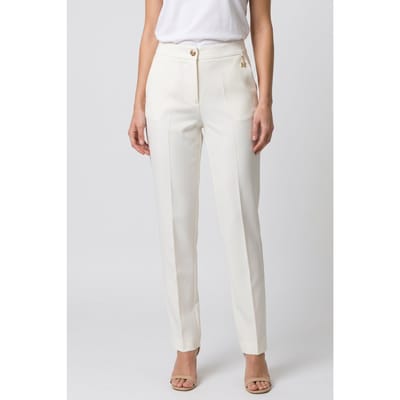 GUESS Becky Chino Pant Macadamia Taglia: 36 | Pantaloni da completo Outlet | Donna
