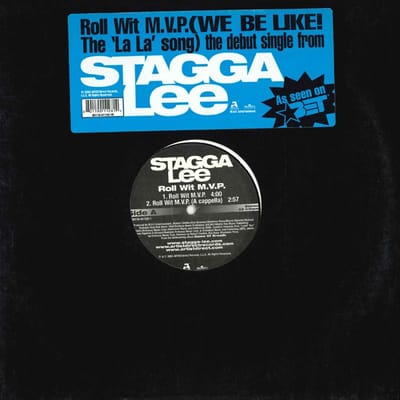 12-inch Plaat STAGGA LEE - Roll Wit M.v.p / We Be Like La La L 80119011202 BMG 2003 US Rap & Hip-Hop/R&B Gebruikt blue
