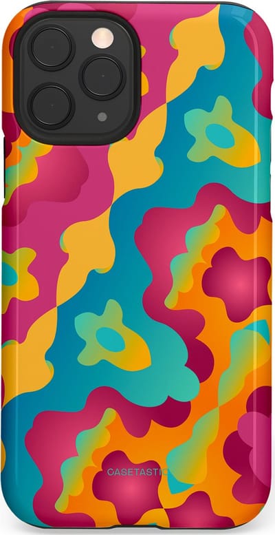 Casetastic Hoesje Geschikt voor Apple iPhone 11 Pro - Stijlvolle Beschermende Duo-layer Case - Vlektastisch