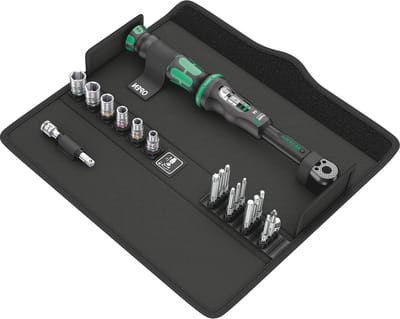 Momentsleutel Fiets Click-Torque A 6 Set 1 momentsleutelset met opbergkoffer