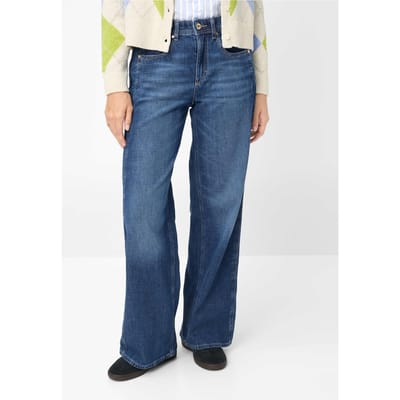 Brax Dames Jeans  Style MORGAN USED REGULAR BLUE, denim blauw regular, maat 40