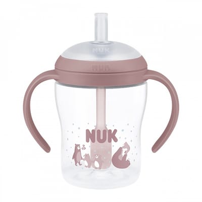 NUK Perfect Match oefenfles met rietje 150 ml - Drinkbeker