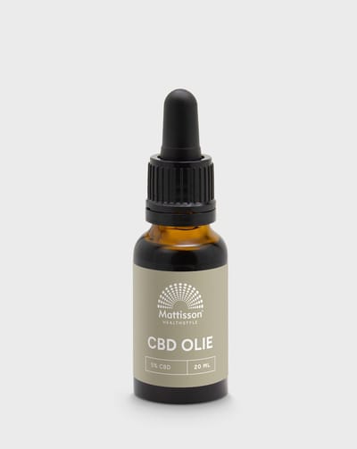 Mattisson - CBD Olie 5,0% - Cannabidiol (CBD) - In Nederland Gekweekt - Supplement - 20 ml