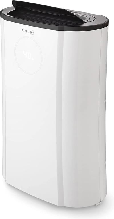 Luchtontvochtiger en Luchtreiniger tot 20L/Dag met HEPA-filter, Ionisator en UV-C Lamp voor Ruimtes tot 70m²