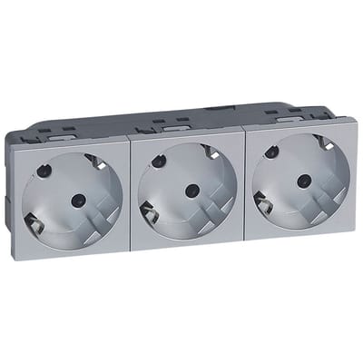 Legrand Mozaïek Wandstopcontact (WCD schakelmateriaal) (Europese Stekkerdoos) - 079283