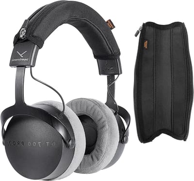 Hoofdbandhoes vervangingskussen voor Beyerdynamic DT 1990 Pro, DT 1770 Pro en DT 900 Pro X/MMX 200 hoofdtelefoons, comfortabel en duurzaam accessoire voor audiofielen