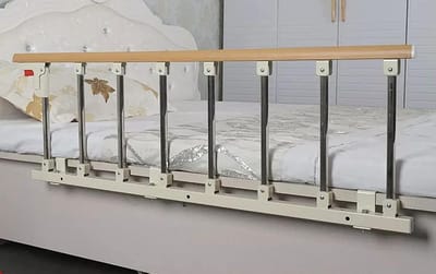 Bedhek - Zijhek handgreep - Veiligheid bed - Opvouwbare handgrepen - N.v.t. - Zwart
