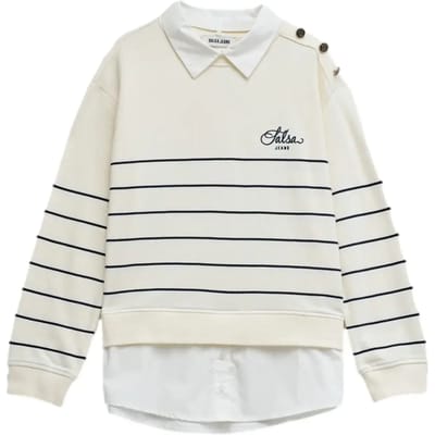 Pull met blouse dames Salsa Jeans