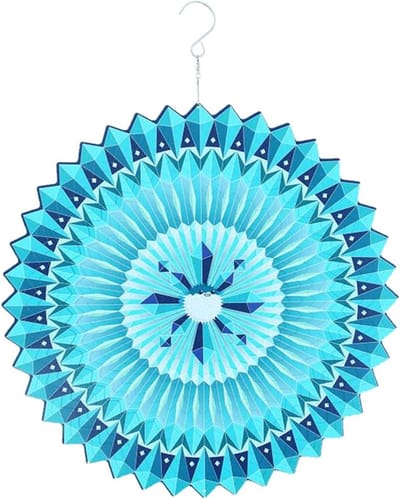 Draaiende Winddecoratie - Windmobiel Ornament - Tuin Aankleding - Roestvrij Staal - 0.8mm Dik - Gekleurd
