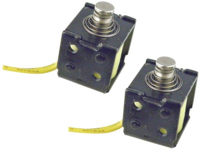 Micro Linear Solenoid Elektromagneet 3.5mm DC 12V-24V voor Wachtwoord deurslot - 2 Stuks