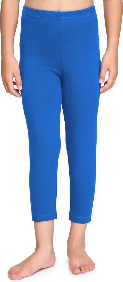 Merry Style Meisjes Leggings - Sport - Vrijetijdsbroek - Capri - Katoen - MS-MS10-226-LE - Kobalt - 116