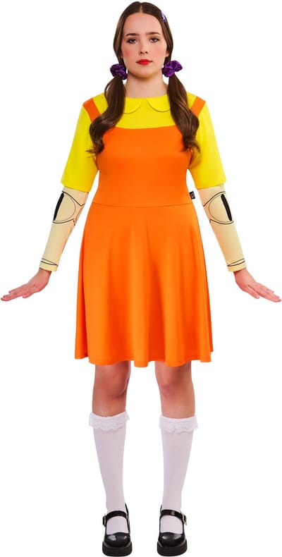 Girl Doll Volwassenenkostuum - Rubies - Maat L