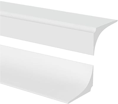 CRLYN® Douchedeur Strip Onderzijde - Douchedeurafdichting - Lekstrip - Transparant