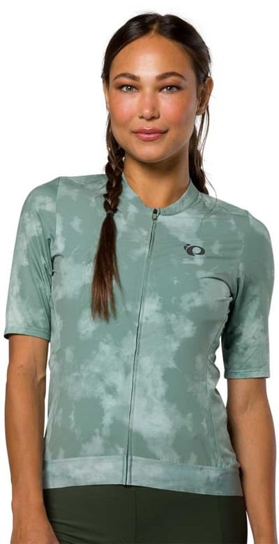 Pearl Izumi Expedition Korte Mouw Wielertrui Groen XL Vrouw