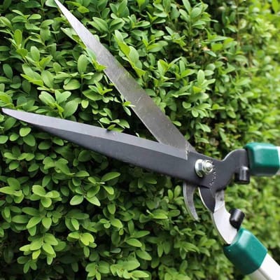 Aluminium heggenschaar met takkensnijder - professionele kwaliteit 358332