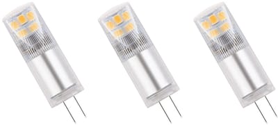 Spectrum LED Insteeklampje G4 2.5W - 12V - 270 Lumen - 3000K Warm wit - Gezellig licht - Energiezuinig - 3 stuks
