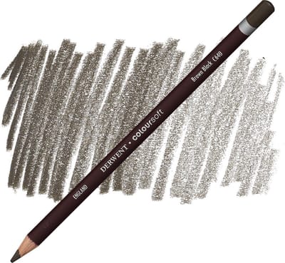 Derwent Coloursoft potlood Brown Black C640