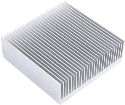 Koellichaam 80 x 80 x 27 mm - Passieve Warmtewisselaar voor Elektronische Apparaten