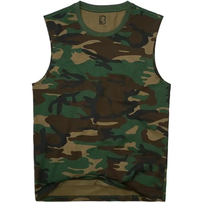 Brandit - TShirt Mouwloos shirt - 3XL - Groen