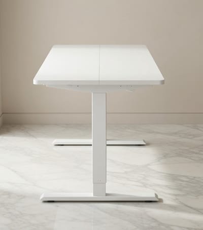 Elektrisch In Hoogte Verstelbaar Zit-Sta Bureau 140x60 cm – Ergonomisch Staand Bureau met Memory Functie, USB-A & USB-C Opladen, Stil Motor Systeem ≤45 dB, FSC Houten Werkblad, Thuiswerk Kantoortafel – Mobili Bella