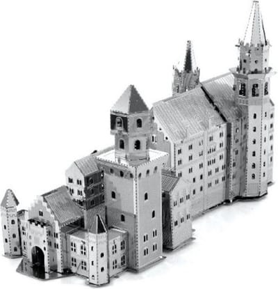 De Bouwplaats Kasteel Neuschwanstein Harry Potter - Metalen bouwpakket - vanaf 14 jaar