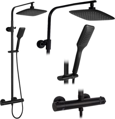 Rea Tom Regendouche Zwart 120cm