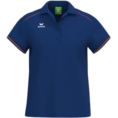 Erima Cmpt Poloshirt Nieuw Marine/oranje - 36