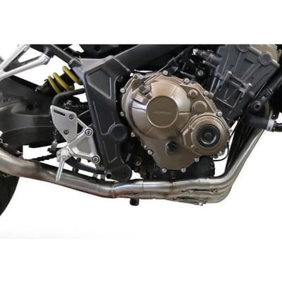Échappement moto inox brossé homologeerd GPR Exhaust Honda M3 Cb 650 R 2021-2023