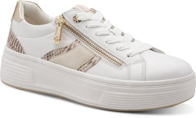 Tamaris Comfort Essentials Dames Sneakers - WIT/SNAKE