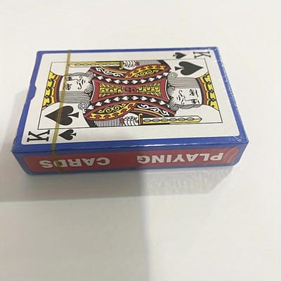 Cartes à jouer Poker Format standard Cartes à index pour Blackjack