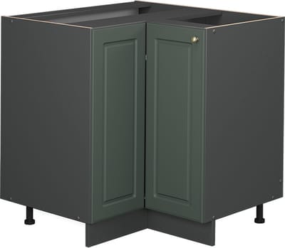 Vicco Fame-Line Hoekkast – 80.5 cm zonder werkblad Groen-Goud Landhuis
