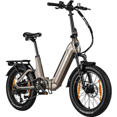TTGO F7 Vouwbare Elektrische Fiets, 48V 15Ah Batterij, Hydraulische Schijfremmen