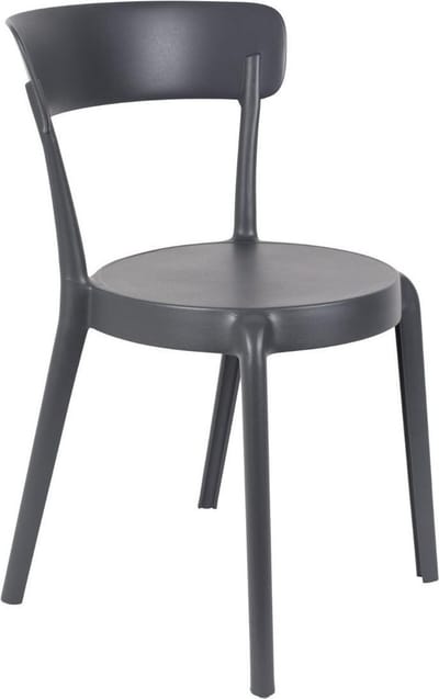 Wants and Needs eetkamerstoel hoppe donkergrijs 79 x 51 x 49