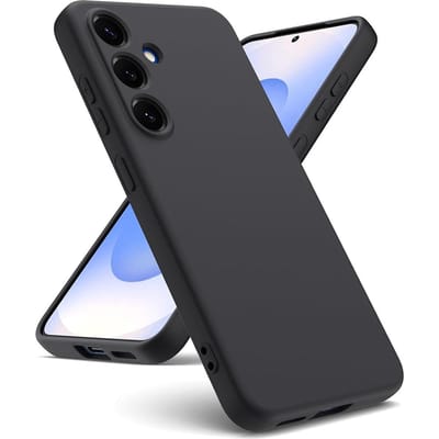 Schokbestendige Vloeibare Siliconen Hoesje Voor Samsung Galaxy S25 S24 S21 FE S23 S22 Ultra Plus Mat Snoepkleurige Zachte Cover Shell Luxe Galaxy S25+