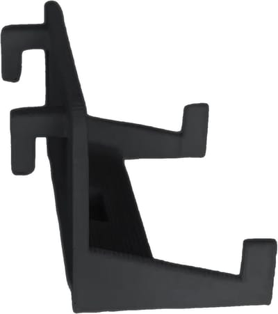 40mm Plastic Mouse Shaker Houder voor Skadis Pegboard - Desk Organizer voor Efficiëntie en Ruimtebesparing met Desk Accessoires