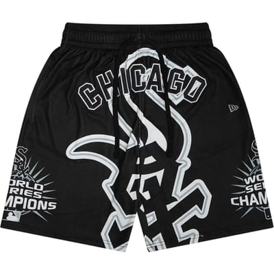 New Era MLB Chicago wit Sox Logos Korte Broek Zwart