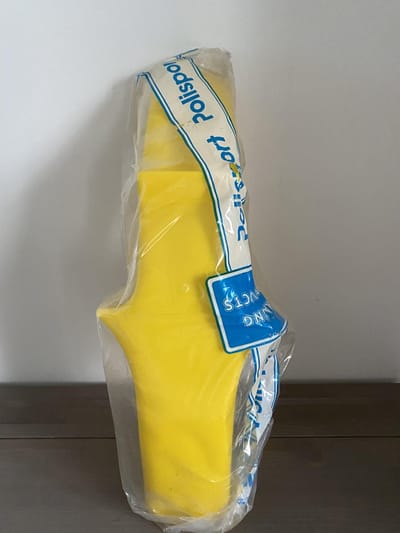 Polisport racing gele voorste spatbord voor Honda camino