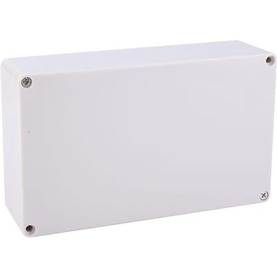 Boîtier d'alimentation de sécurité pour boîtier de jonction extérieur étanche 200 x 120 x 55 mm IP65