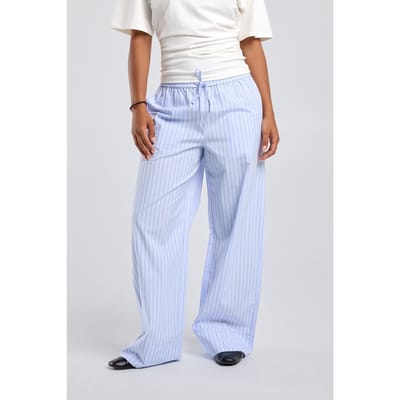 America Today Pip Blue/white Maat: M | Wijde Broeken Outlet | Dames | Blauw