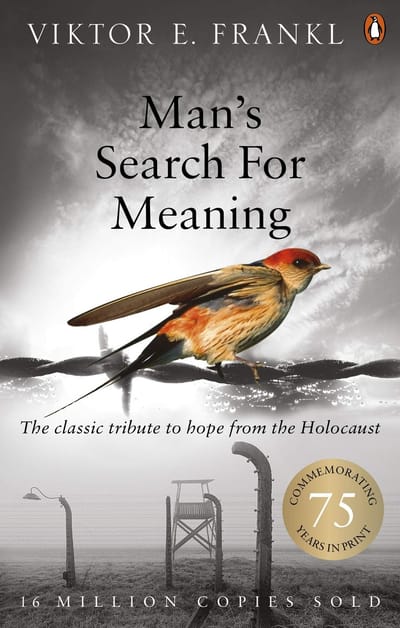 Dailygoods- Boek Man's Search For Meaning - Waarheid over de Holocaust - Levenslessen van Viktor Frankl - Meer dan 16 miljoen exemplaren verkocht - Aanbevolen door Simon Sinek - Indrukwekkend verhaal van hoop - Literatuur