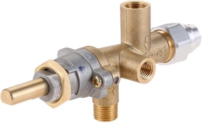 Verwarmingsthermokoppel - Reserveonderdeel Verwarmer - Terraskachel Reparatie - Lage Druk Klep - M8x1 Schroefdraad - Zilverkleurig