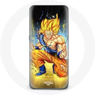 Hoesje voor Samsung Galaxy A3 2017 Son Goku Dragon Ball boos lichaam