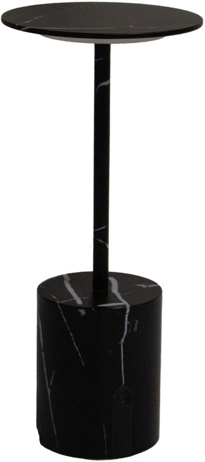 Tokyo lamp zwart marmer look 10 x 22 cm