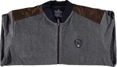 Fellows United Cardigan Vest Striped Details Navy (41.2611 - 110)