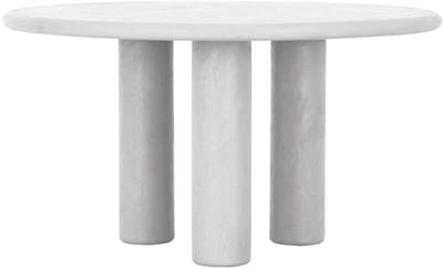 DTP Home Dining table Clio round 140 CHALK,76xØ140 cm, mortex
