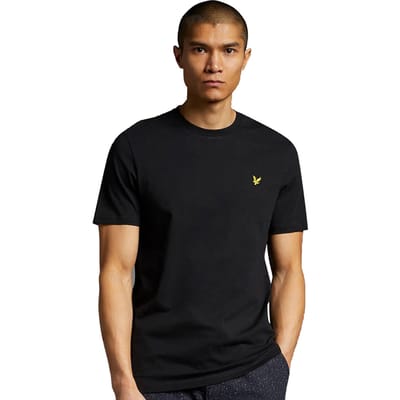Lyle and Scott T-shirt Zwart - Maat S - Heren - Casual T-shirts